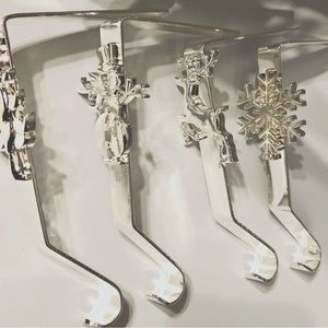 4 Christmas Stocking Holders